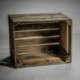 Caisse en bois vintage