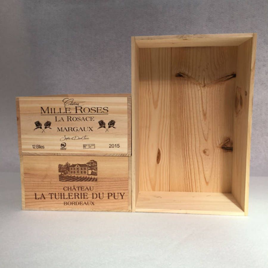 Caisse en bois vintage taille 4