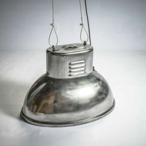 Lampe industrielle Ovale polie