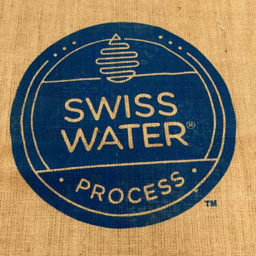 sac de café en toile de jute Swiss water édition limitée