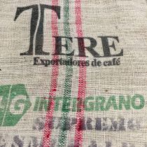 Sac de café en sisal marquage Terre