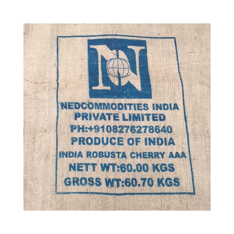 Ancien sac de café en toile de jute Nedcommodities India